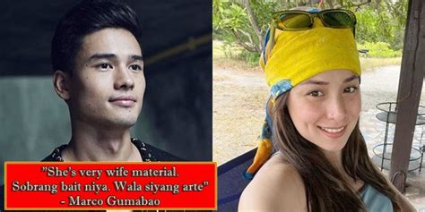 Marco Gumabao on rumored GF Cristine Reyes: She’s ‘wife .